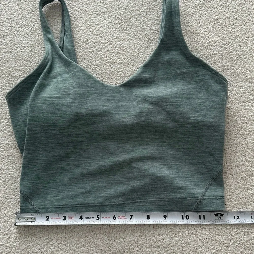 lululemon Align Tank size 6 in Heathered Tidewater Teal